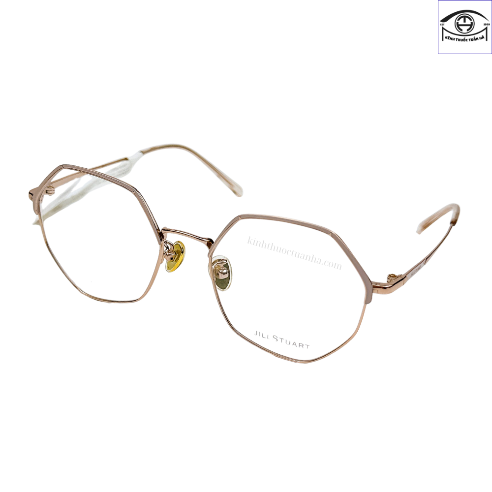 Gọng Kính Jill Stuart JS70053 Vàng Hồng Sang Trọng 3 Gọng Kính Jill Stuart JS70053 Vàng Hồng Sang Trọng