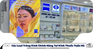 Các loại tròng kính chính hãng tại Kính Thuốc Tuấn Hà