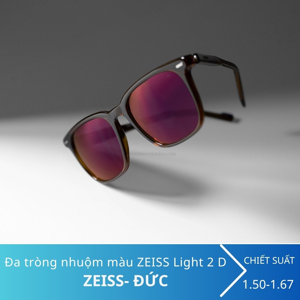 Đa tròng nhuộm màu ZEISS Progressive Light 2 D 3 Đa tròng nhuộm màu ZEISS Progressive Light 2 D