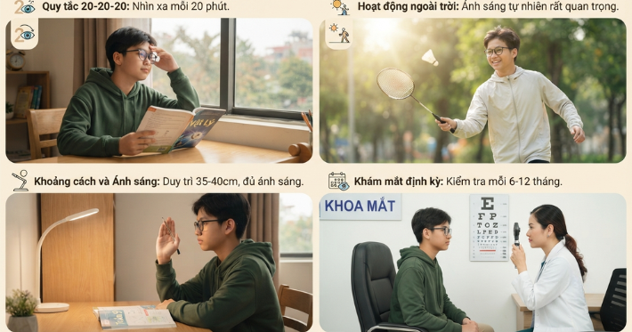 Tìm hiểu 8 nguyên nhân khiến độ cận tăng nhanh và cách phòng