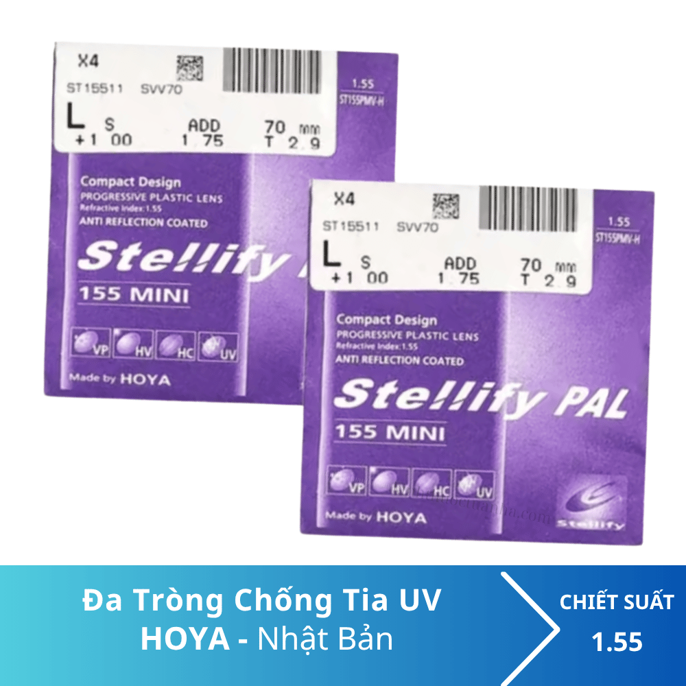 Kính Đa Tròng HOYA 1.55 Stellify Mini Pal 3 Kính Đa Tròng HOYA 1.55 Stellify Mini Pal