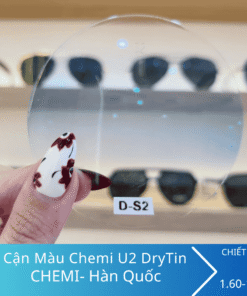 Tròng kính Cận Màu Chemi U2 DryTin