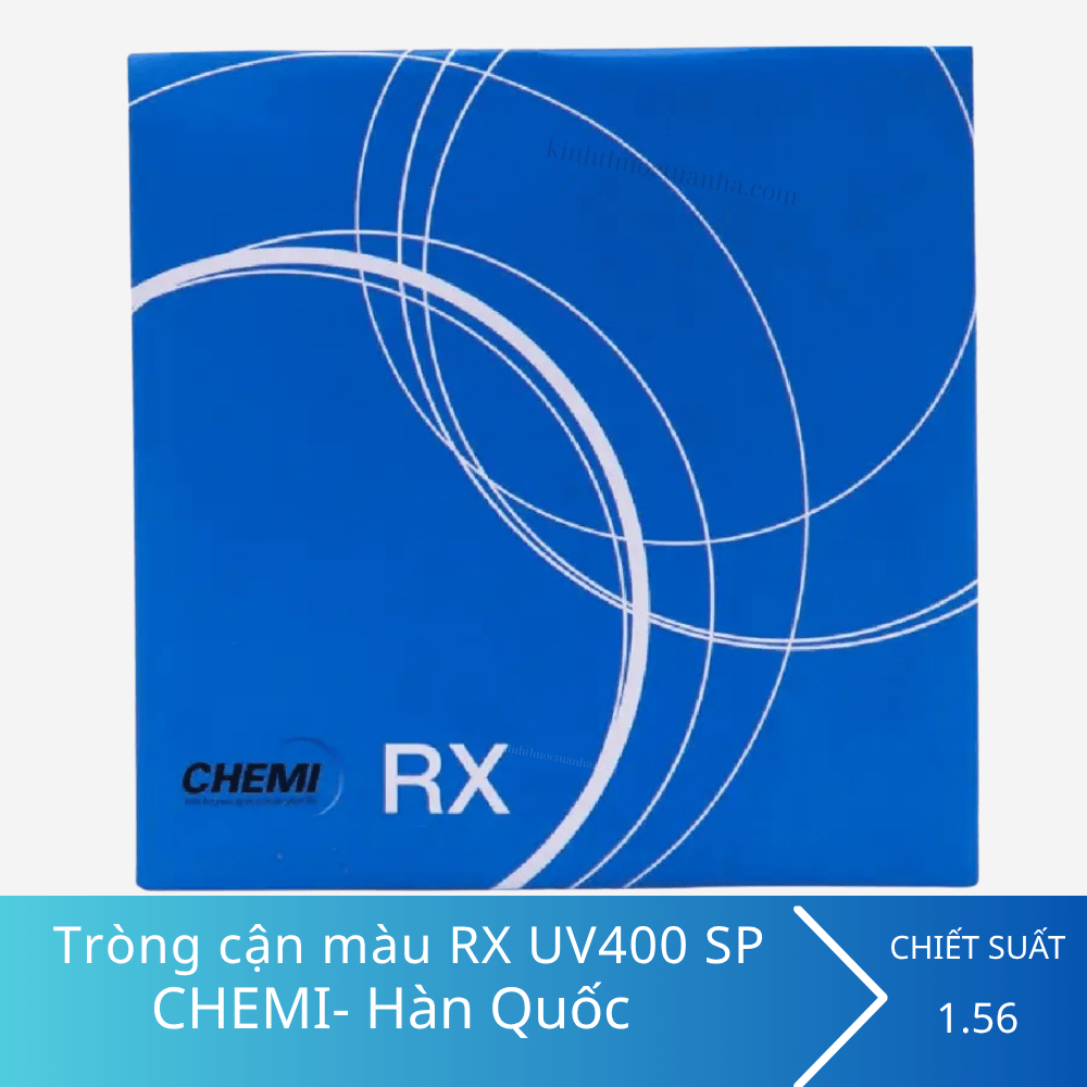 Tròng kính cận màu Chemi RX 1.56 UV400 SP CRYSTAL U2 COATED 3 Tròng kính cận màu Chemi RX 1.56 UV400 SP CRYSTAL U2 COATED