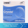 Tròng kính Chemi U2 1.74 ASP Crystal U2 Coated