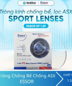 Tròng kính chống bể ánh sáng xanh ESSOR 1.59 PC BLUE