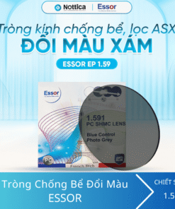 Tròng kính chống bể đổi màu ESSOR 1.59 PC BLUE
