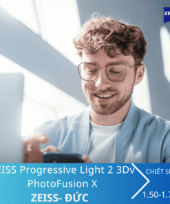 Kính Đa Tròng Đổi Màu ZEISS Progressive Light 2 3Dv PhotoFusion X