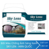 Tròng kính đổi màu ánh sáng xanh Sky Lens 1.61 ASP UV 2 Tròng kính đổi màu ánh sáng xanh Sky Lens 1.61 ASP UV