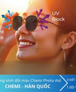 Tròng kính đổi màu Chemi Photo Aid
