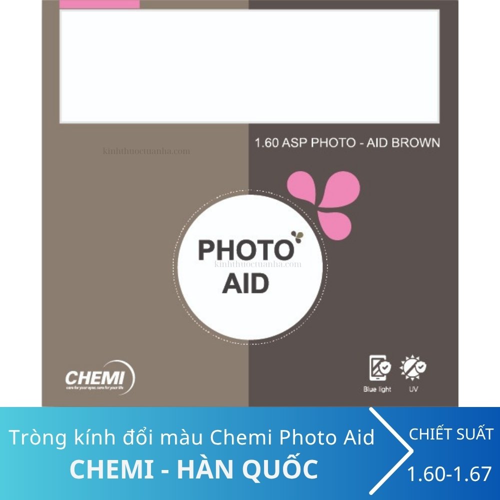 Tròng kính đổi màu Chemi Photo Aid 5 Tròng kính đổi màu Chemi Photo Aid - Ảnh 3
