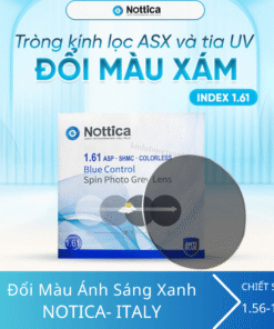 Alternative view of Tròng Kính Đổi Màu Chống Ánh Sáng Xanh Nottica
