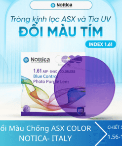 Tròng Kính Đổi Màu Chống Ánh Sáng Xanh Style Colors Nottica