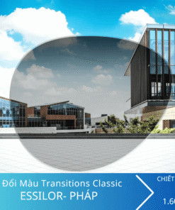 Tròng kính đổi màu Essilor 1.60AS Transitions Classic
