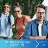 Tròng kính đổi màu KODAK EvoBlue Gray 1 Tròng kính đổi màu KODAK EvoBlue Gray