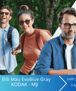 Tròng kính đổi màu KODAK EvoBlue Gray