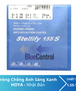 Tròng kính HOYA Stellify Blue Control