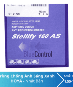 Alternative view of Tròng kính HOYA Stellify Blue Control