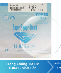 Tròng kính siêu mỏng TOKAI 1.70AS SPS UV400